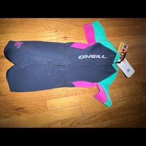 O’Neill, kids, Reactor-2, 2mm, toddler wetsuit, tags attached. UV protection.